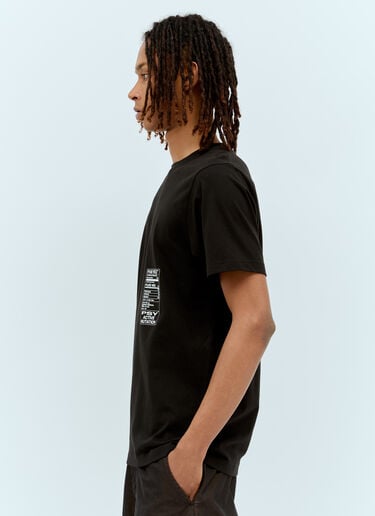 Logo Print T-Shirt P.A.M. Logo Print T-Shirt Black pam0357005