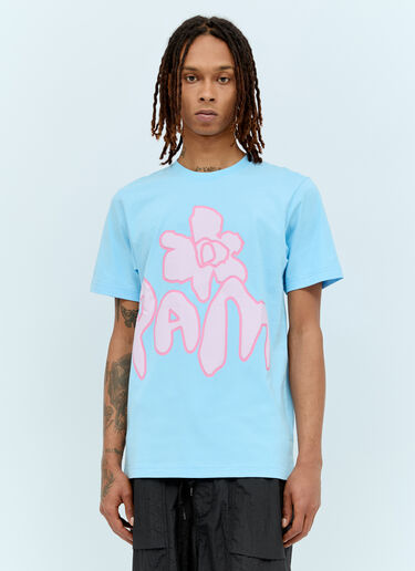 Three Is A Magic Number T-Shirt P.A.M. Three Is A Magic Number T-Shirt Blue pam0357006