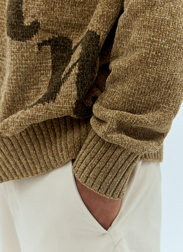 Chenille Knit Sweater Patta Chenille Knit Sweater Khaki pat0156003