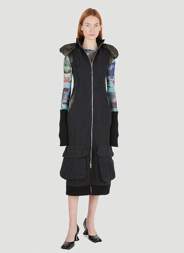 Castana Dress PAULA CANOVAS DEL VAS Castana Dress Black pcd0246001