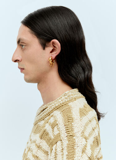 Ring Hoop Earrings Panconesi Ring Hoop Earrings Gold pcn0354006