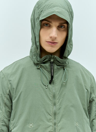 C.P. Company 패트 나일론 리버서블 후드 재킷 그린 pco0155008