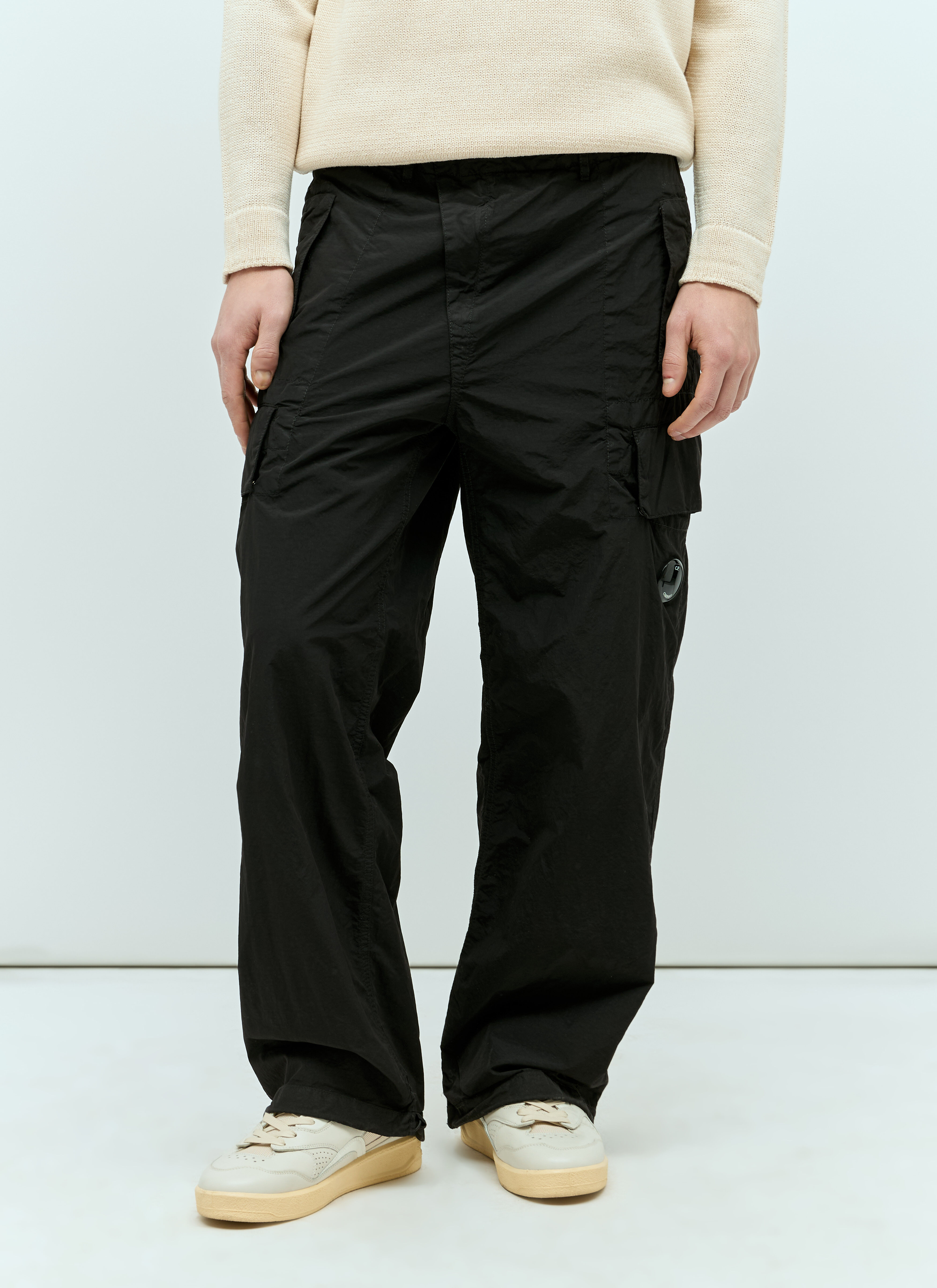 【2025年】もらって嬉しいお歳暮 人気ランキング Men's' Company C.P. Flatt LN-CC® | Black in Pants Cargo Nylon パンツ