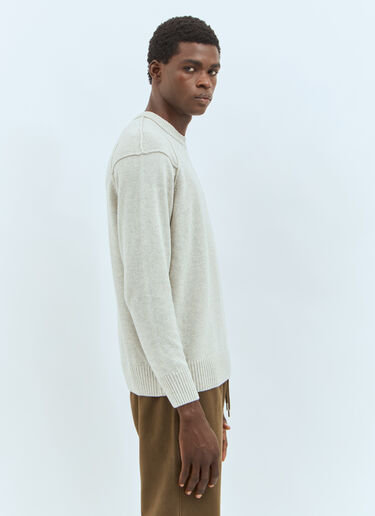Wool-Blend Sweater C.P. Company Wool-Blend Sweater Cream pco0157004