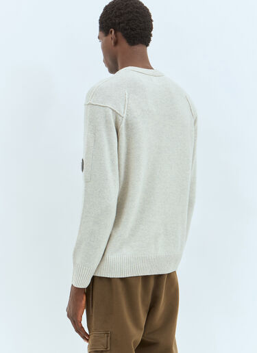 Wool-Blend Sweater C.P. Company Wool-Blend Sweater Cream pco0157004