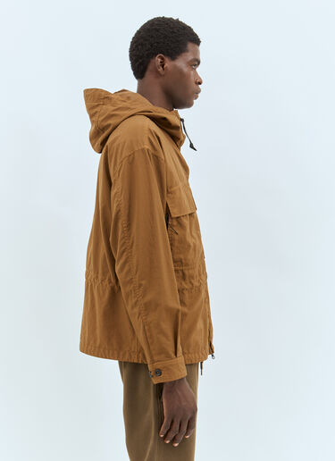 Hooded Overshirt Jacket C.P. Company Hooded Overshirt Jacket Brown pco0157008