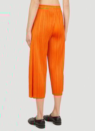 Pleats Please Issey Miyake 短款褶裥长裤 橙色 plp0251016