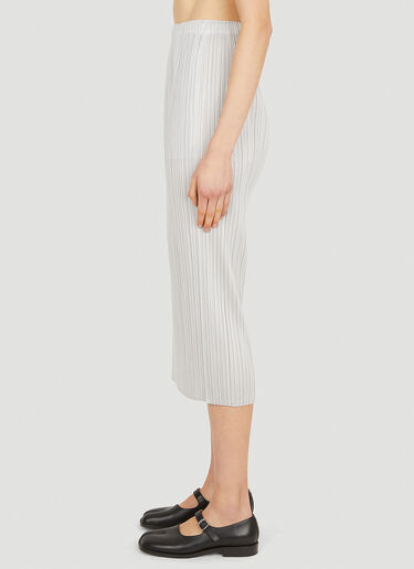 Pleats Please Issey Miyake 베이식스 플리세 스커트 그레이 plp0251023