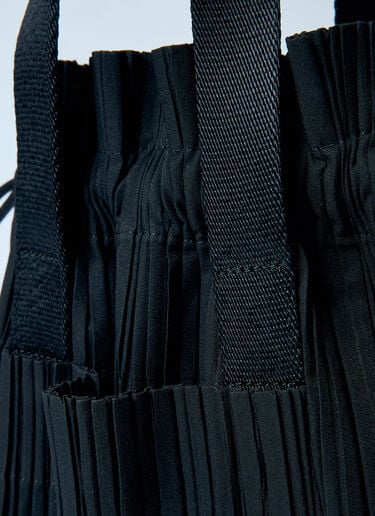 Pleats Please Issey Miyake Pleats Handbag Black plp0259010