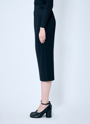 Pleats Please Issey Miyake Pleated Pencil Skirt Black plp0259024