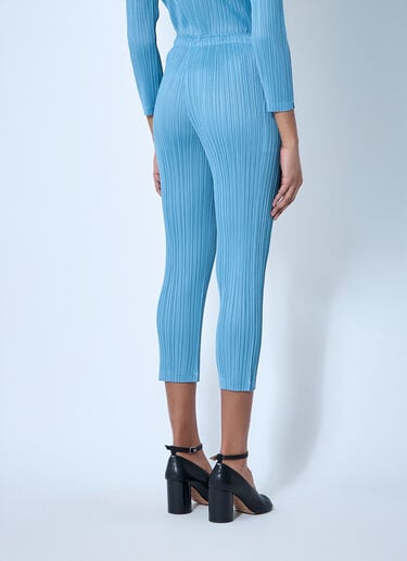 Pleats Please Issey Miyake Pleated Pants Blue plp0260002