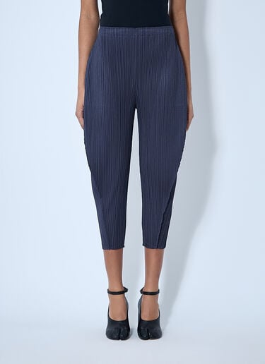 Pleated Lantern Pants Pleats Please Issey Miyake Pleated Lantern Pants Blue plp0260006