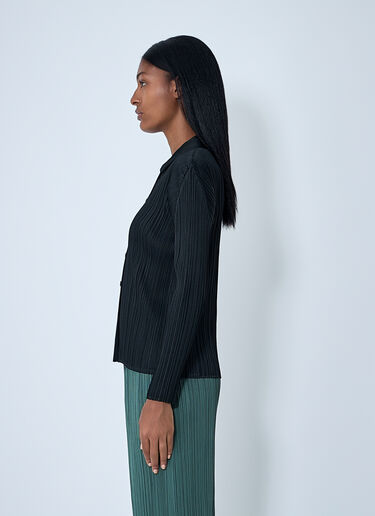 Pleated Shirt Pleats Please Issey Miyake Pleated Shirt Black plp0261007
