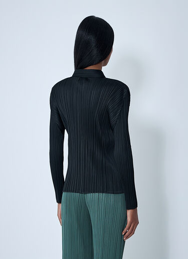 Pleated Shirt Pleats Please Issey Miyake Pleated Shirt Black plp0261007