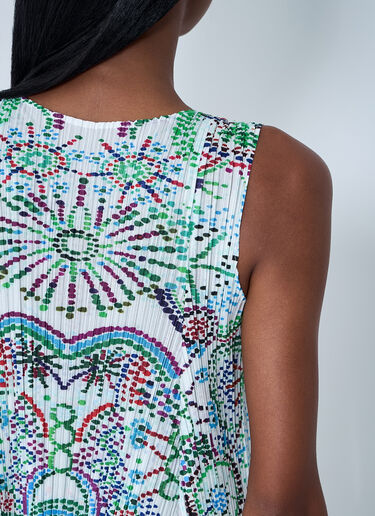 Pleats Please Issey Miyake Light Festival Dress White plp0261013