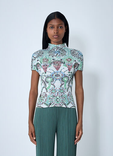 Pleats Please Issey Miyake Light Festival Top White plp0261014