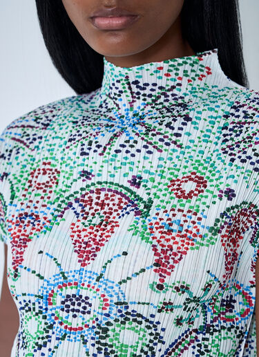 Pleats Please Issey Miyake Light Festival Top White plp0261014