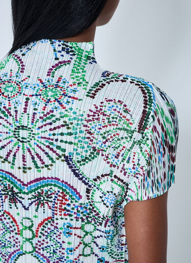 Pleats Please Issey Miyake Light Festival Top White plp0261014