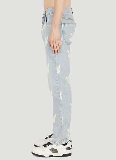 Pleasures x Playboy Scatter Jeans Light Blue pls0150037