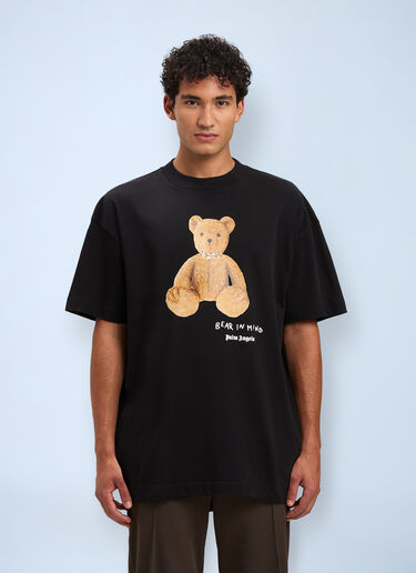 Bear In Mind T-shirt Palm Angels Bear In Mind T-shirt Black pma0160002