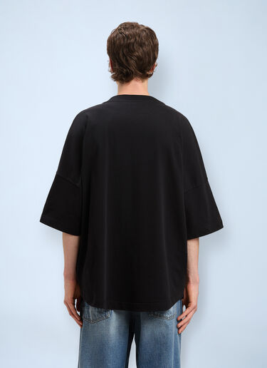 Bear In Mind Over T-shirt Palm Angels Bear In Mind Over T-shirt Black pma0160003