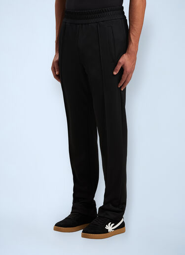 Curved Logo Track Pants Palm Angels Curved Logo Track Pants Black pma0160006