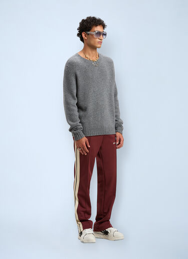 Logo Motif Track pants Palm Angels Logo Motif Track pants Bordeaux pma0160016