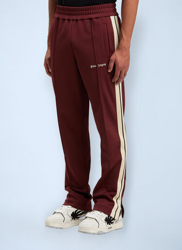 Logo Motif Track pants Palm Angels Logo Motif Track pants Bordeaux pma0160016