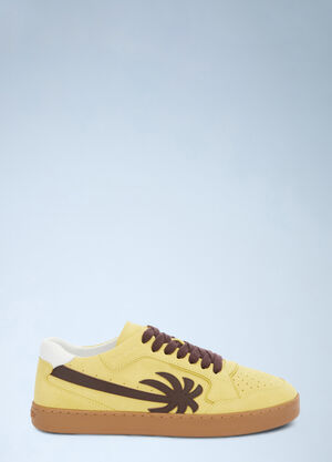 Palm Angels New Palm 1 Suede Sneakers Yellow pma0160031