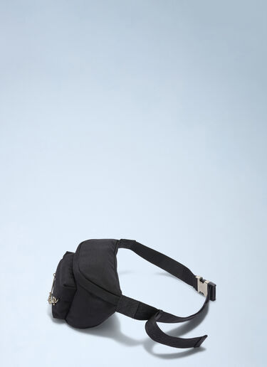 Logo Plate Belt Bag Palm Angels Logo Plate Belt Bag Black pma0160037