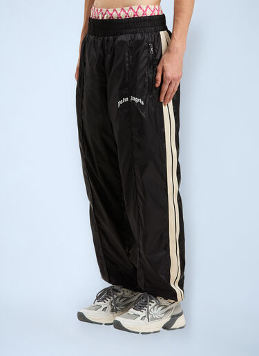 Curved Logo Track Pants Palm Angels Curved Logo Track Pants Black pma0160041