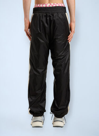 Curved Logo Track Pants Palm Angels Curved Logo Track Pants Black pma0160041