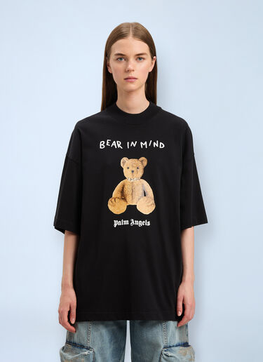 Bear In Mind T-shirt Palm Angels Bear In Mind T-shirt Black pma0260052