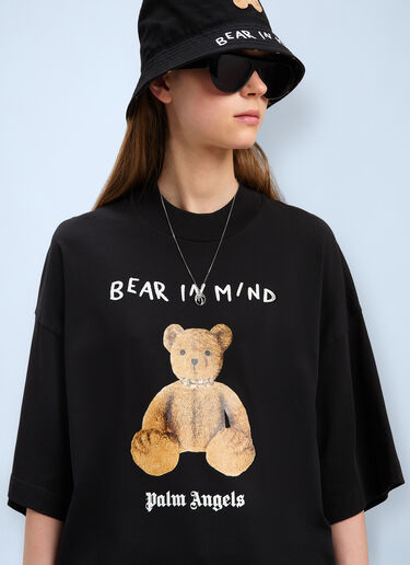 Bear In Mind T-shirt Palm Angels Bear In Mind T-shirt Black pma0260052