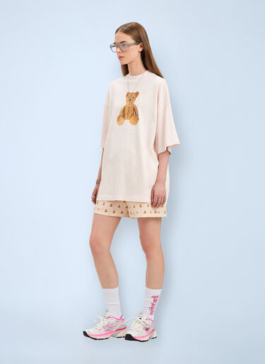 Bear In Mind T-shirt Palm Angels Bear In Mind T-shirt Pink pma0260056