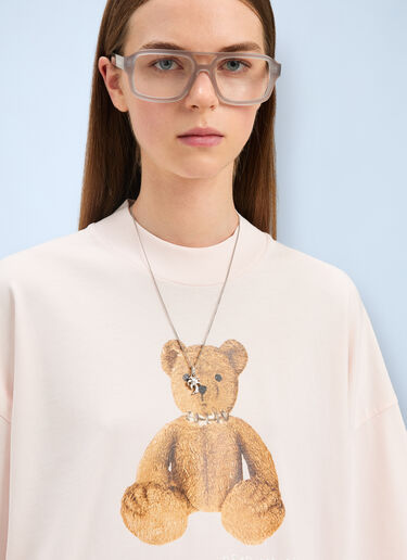 Bear In Mind T-shirt Palm Angels Bear In Mind T-shirt Pink pma0260056