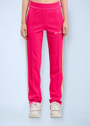 Palm Angels Logo Motif Track pants Pink pma0260059