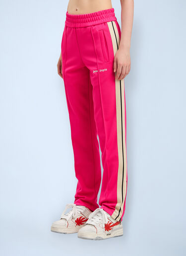 Logo Motif Track pants Palm Angels Logo Motif Track pants Pink pma0260059