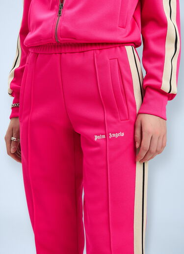 Logo Motif Track pants Palm Angels Logo Motif Track pants Pink pma0260059