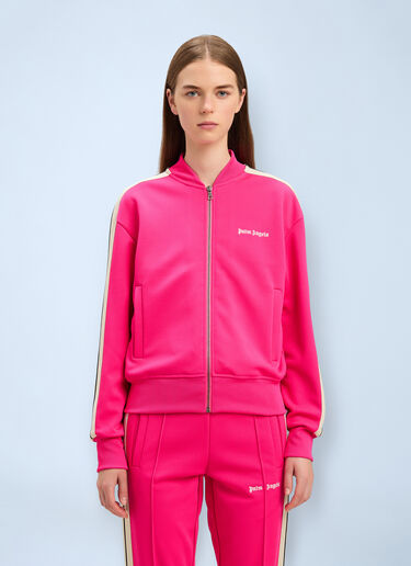 Logo Motif Track Jacket Palm Angels Logo Motif Track Jacket Pink pma0260061