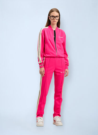 Logo Motif Track Jacket Palm Angels Logo Motif Track Jacket Pink pma0260061