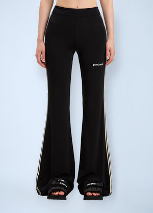 Palm Angels Logo Motif Track Pants Black pma0260065