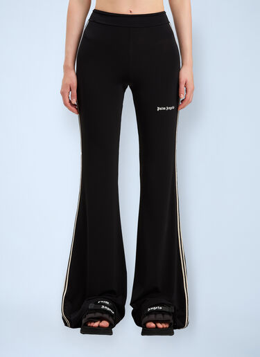 Palm Angels Logo Motif Track Pants Black pma0260065