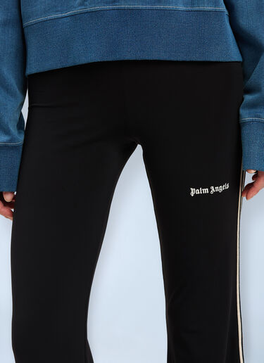 Logo Motif Track Pants Palm Angels Logo Motif Track Pants Black pma0260065