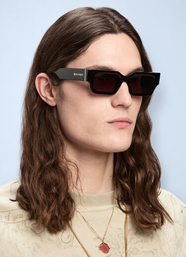 Hyde Sunglasses Palm Angels Hyde Sunglasses Black pma0360073