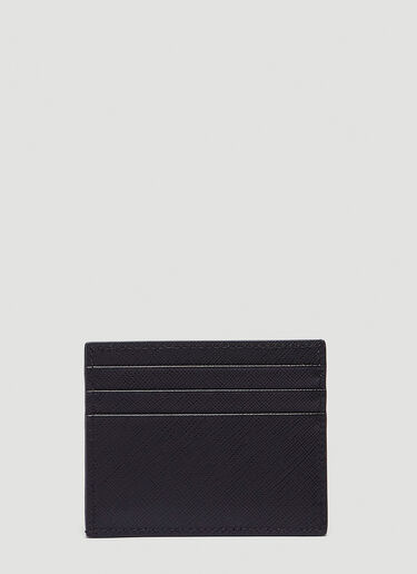 Prada Saffiano 三角徽标卡包 灰 pra0134042