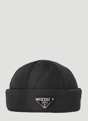 Re-Nylon Hat Prada Re-Nylon Hat Black pra0145052