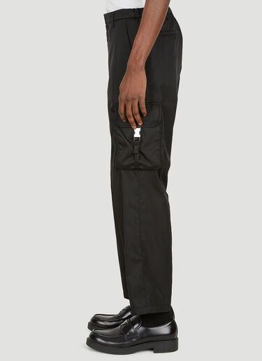 Re-Nylon カーゴパンツ Prada Re-Nylon カーゴパンツ ブラック pra0149008