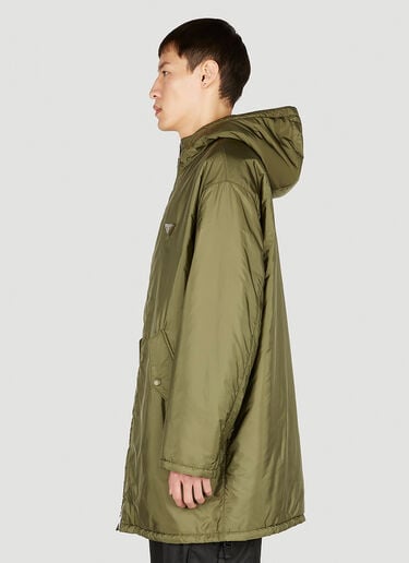 徽标铭牌大衣 Prada 徽标铭牌大衣 橄榄绿 pra0152027