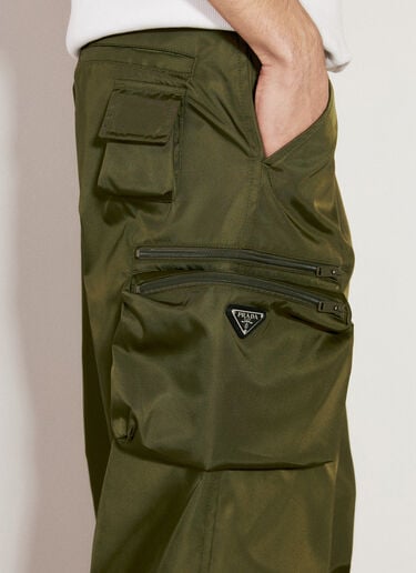 Re-Nylon Cargo Pants Prada Re-Nylon Cargo Pants Green pra0156010